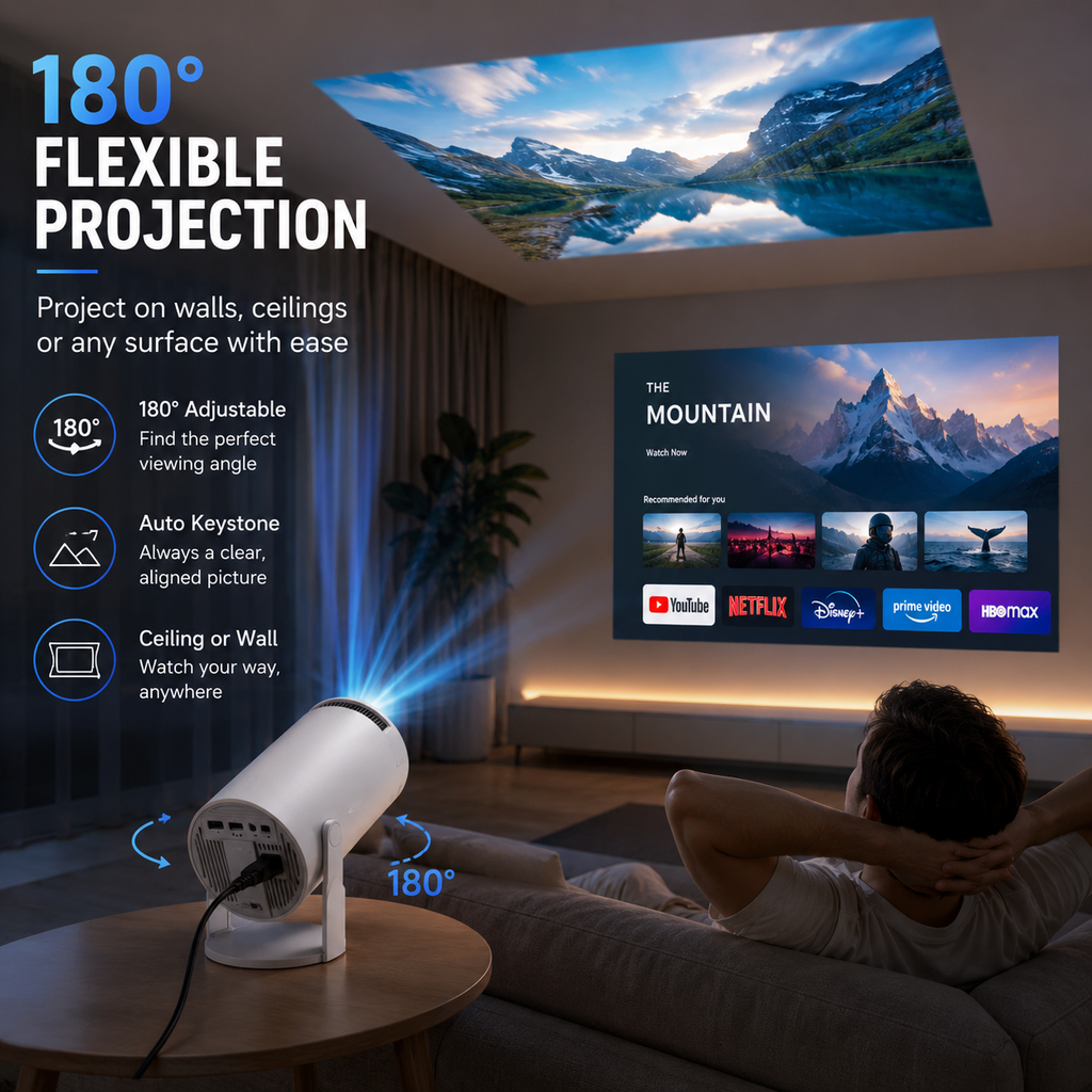 Portable Cinema Projector
