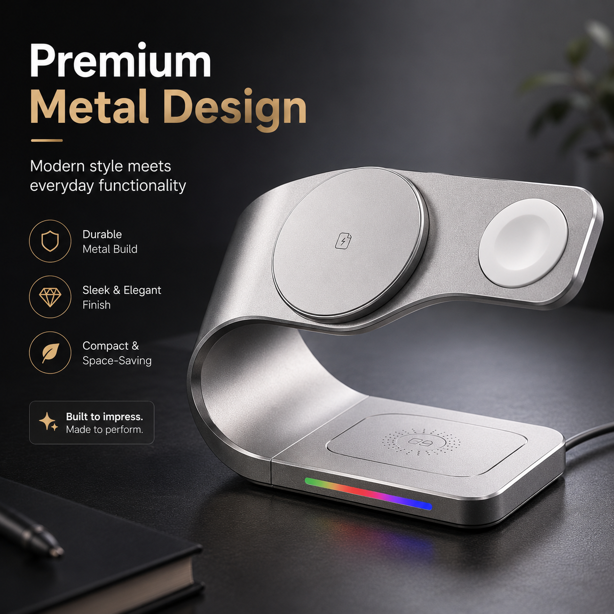 4-in-1 Wireless Charging Station