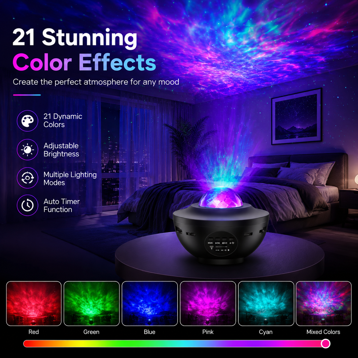 Galaxy Star Projector