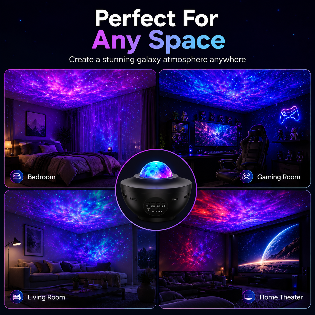 Galaxy Star Projector